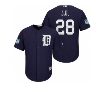 Men's Detroit Tigers #28 J.D. Martinez 2017 Spring Training Cool Base Stitched MLB Jersey