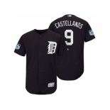 Men's Detroit Tigers #9 Nick Castellanos 2017 Spring Training Flex Base Authentic Collection Stitched Baseball Jersey