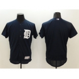 Men's Detroit Tigers blank Majestic Navy Flexbase Authentic Collection Team Jersey