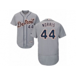 Men's Majestic Detroit Tigers #44 Daniel Norris Grey Flexbase Authentic Collection MLB Jersey