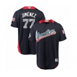 Men's Majestic Detroit Tigers #77 Joe Jimenez Game Navy Blue American League 2018 MLB All-Star MLB Jersey