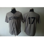 Mitchell And Ness 1968 Detroit Tigers #17 Denny McLain Grey Stitched Baseball Jersey