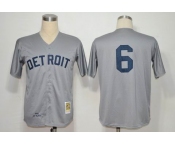 mlb jerseys detroit tigers #6 kaline grey m&n 1968