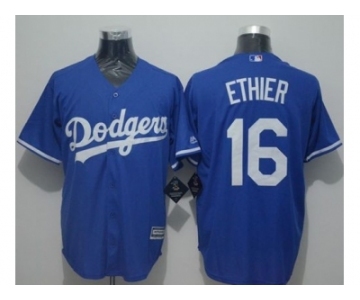 Los Angeles Dodgers #16 Andre Ethier Blue New Cool Base Stitched Baseball Jersey