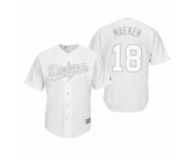 Los Angeles Dodgers #18 Kenta Maeda Maeken White 2019 Players' Weekend Replica Jersey