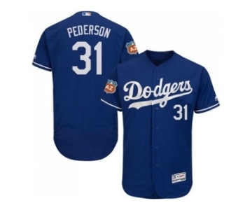 Los Angeles Dodgers #31 Joc Pederson Blue Flexbase Authentic Collection Stitched Baseball Jersey