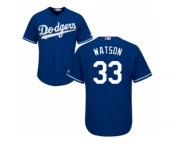 Los Angeles Dodgers #33 Tony Watson Replica Royal Blue Alternate Cool Base MLB Jersey