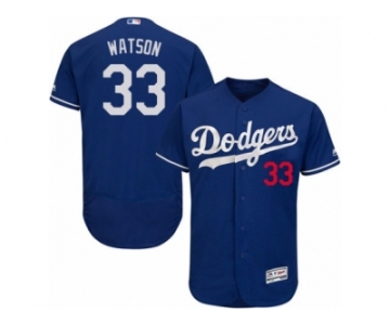 Los Angeles Dodgers #33 Tony Watson Royal Blue Flexbase Authentic Collection MLB Jersey