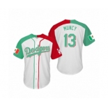 Max Muncy #15 Los Angeles Dodgers Two-Tone Mexican Heritage Night Cool Base Jersey