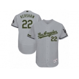 Men 2017 Memorial Day Los Angeles Dodgers #22 Clayton Kershaw Flex Base Jersey