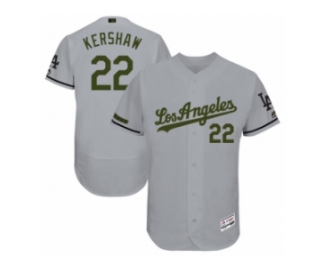 Men 2017 Memorial Day Los Angeles Dodgers #22 Clayton Kershaw Flex Base Jersey