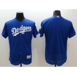 Men Los Angeles Dodgers blank Majestic blue Flexbase Authentic Collection Player Jersey