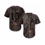 Men's Majestic Los Angeles Dodgers #13 Max Muncy Authentic Camo Realtree Collection Flex Base MLB Jersey