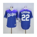 mlb jerseys los angeles dodgers #22 kershaw blue[new]