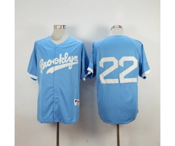 mlb jerseys los angeles dodgers #22 kershaw lt.blue[m&n]