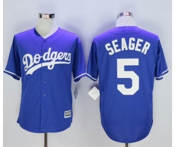 mlb jerseys los angeles dodgers #5 corey seager blue