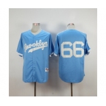 mlb jerseys los angeles dodgers #66 puig lt.blue[m&n]