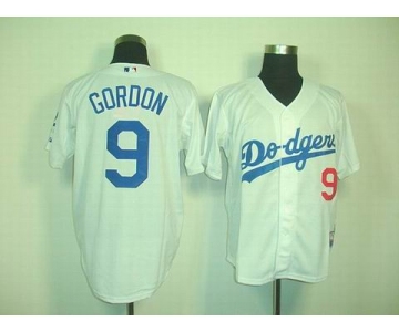 mlb jerseys los angeles dodgers #9 gordon white