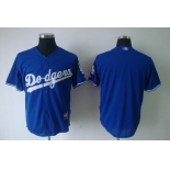 mlb jerseys los angeles dodgers blank blue