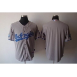 mlb jerseys los angeles dodgers blank grey