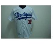 mlb los angeles dodgers #32 koufax white