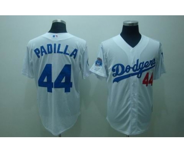 mlb los angeles dodgers #44 padilla white(cool base)