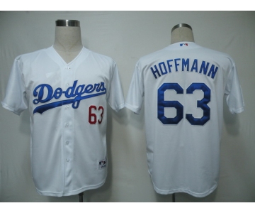 mlb los angeles dodgers #63 hoffmann white