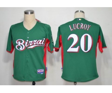 MLB Jerseys Milwaukee Brewers 20# Locroy Green