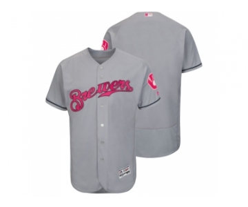 Milwaukee Brewers Gary Road 2016 Mother''s Day Flex Base Jersey