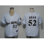 mlb milwaukee brewers #52 egan white(cool base)