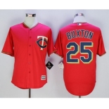 Minnesota Twins #25 Byron Buxton Red New Cool Base Stitched MLB Jersey