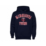 Minnesota Twins Fastball Fleece Pullover Navy Blue MLB Hoodie