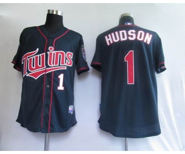 mlb jerseys minnesota twins #1 hudson blue