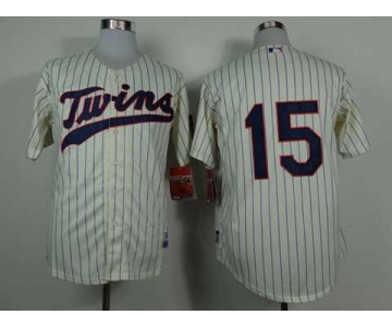 mlb jerseys minnesota twins #15 perkins cream(blue strip)