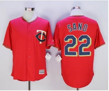 mlb jerseys minnesota twins #22 sano red[sano]