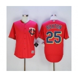 mlb jerseys minnesota twins #25 byron buxton red