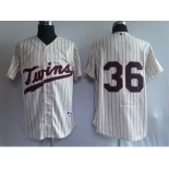 mlb jerseys minnesota twins #36 nathan cream