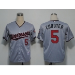 mlb jerseys minnesota twins #5 cuddyer grey[2011 minnesota]