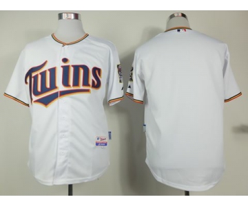 mlb jerseys minnesota twins blank white