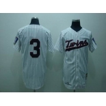 mlb minnesota twins #3 killebrew m&n white(black strip)