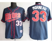 mlb minnesota twins #33 morneau blue 2010