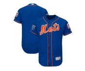 Men New York Mets Customized Majestic Royal 2018 Spring Training Flex Base Team Jersey