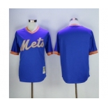 Men's New York Mets 1983 Blank Mitchell & Ness Royal Authentic Throwback Jersey