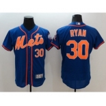 Men's New York Mets #30 Nolan Ryan Majestic Royal Blue Flexbase Authentic Collection Player Jersey