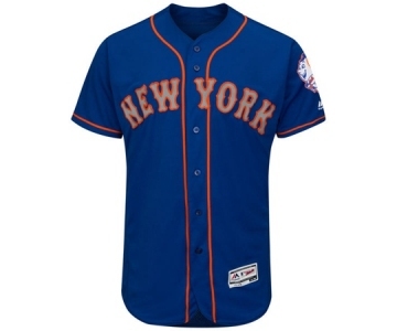 Men's New York Mets Majestic Blank Royal Flexbase Authentic Collection Team Away