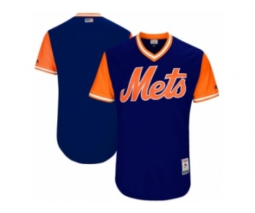 Men's New York Mets Majestic Royal 2017 Players Weekend Authentic Team Jersey