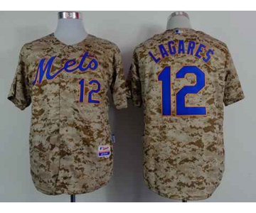 mlb jerseys new york mets #12 lagares camo