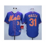 mlb jerseys new york mets #31 piazza blue