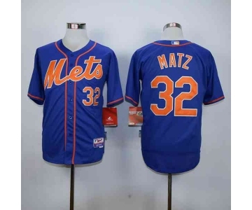 mlb jerseys new york mets #32 matz blue[number orange]