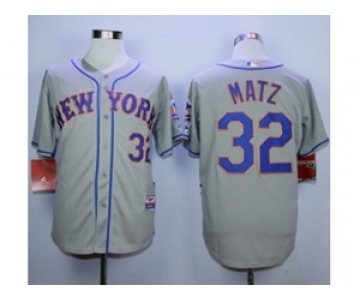 mlb jerseys new york mets #32 matz grey